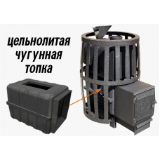 Печь для бани Воевода 20 ДТ-4 Сетч.кожух ЗК